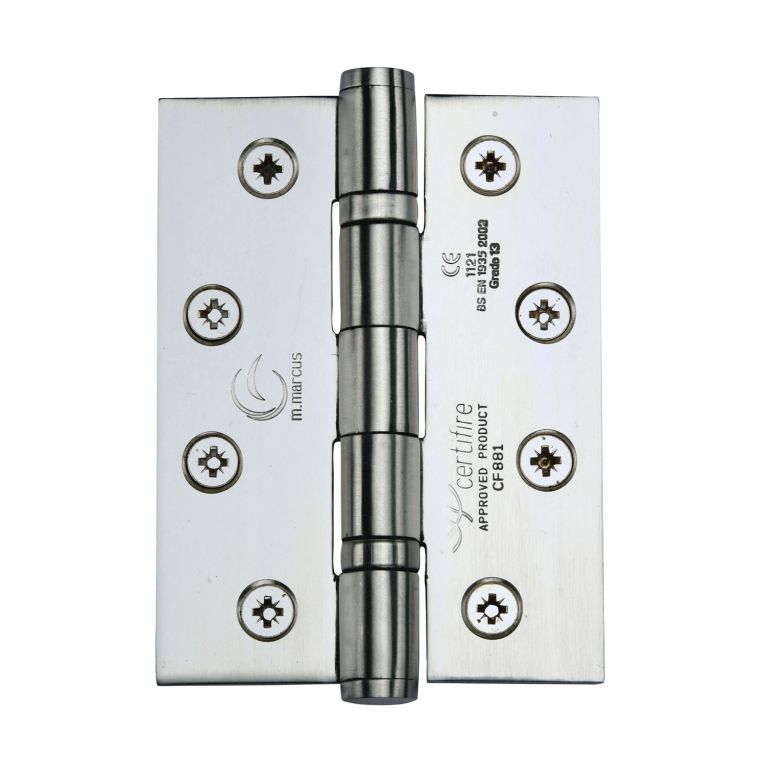 100mm Butt Hinge - Polished Chrome 100mm Butt Hinge - Polished Chrome